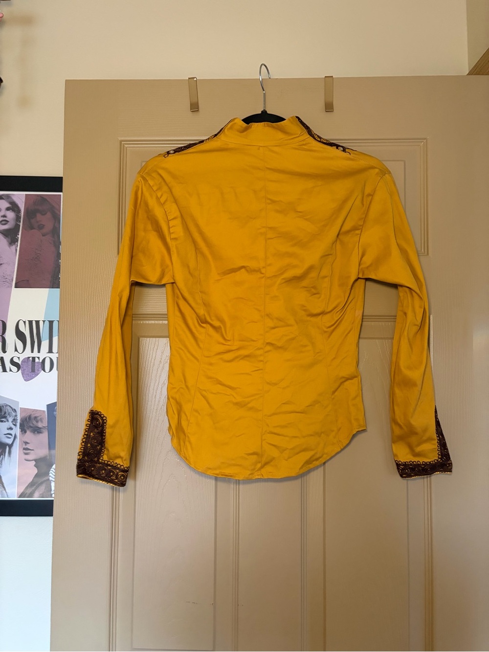 Yellow Embroidered Jacket - Picture 5 of 10
